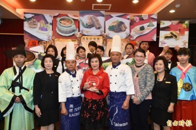 這些「韓國國宴菜」4月要在高雄原味重現，每日限量10桌，採預約制。（記者張忠義攝）圖片