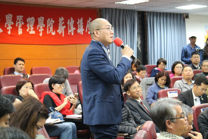 中山榮譽講座教授劉維琪  暢談「商業模式的再創新」圖片